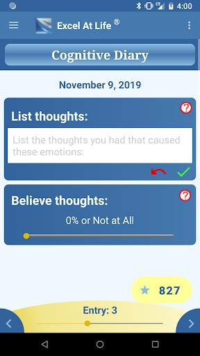 CBT Tools for Healthy Living screenshot 2