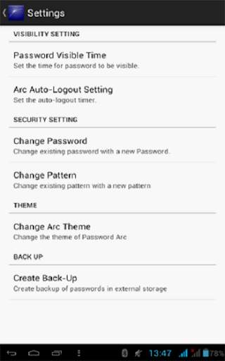 Password Arc screenshot 8