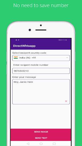 Direct Whtsapp screenshot 4