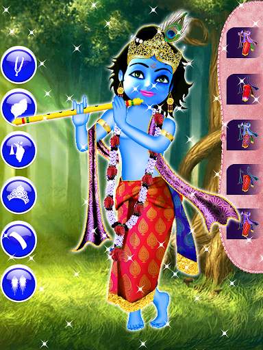 Gopi Krishna Makeup & Dress Up Games For Girls screenshot 4