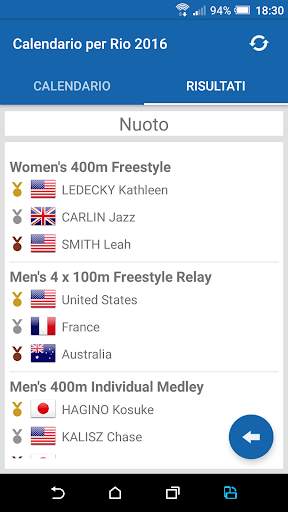 Calendario per Rio 2016 screenshot 4