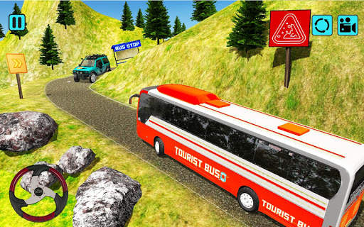Offroad Bus Hill Climb Simulator 2019 screenshot 2