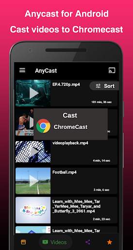 Anycast – Chromecast app for Android screenshot 2