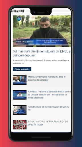 Tele Europa Nova - Breaking news from Romania screenshot 2