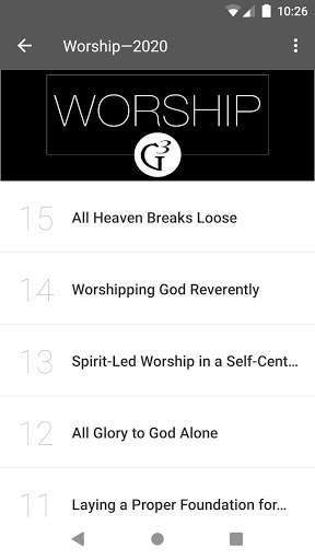 G3 Conference screenshot 2