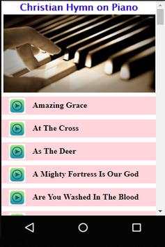Christian Hymns on Piano screenshot 1