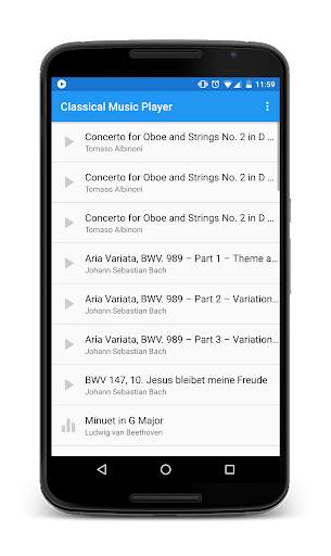 Classical Music Player screenshot 2