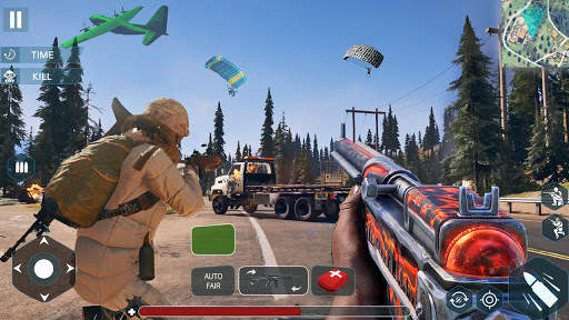 Gun Shoot War: Squad Fire 3d 4 تصوير الشاشة