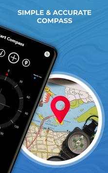 Virtual Compass: Compass 360- Digital Compass 8 تصوير الشاشة