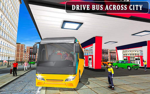 City Bus Wash Simulator: Gas Station Car Wash Game screenshot 15