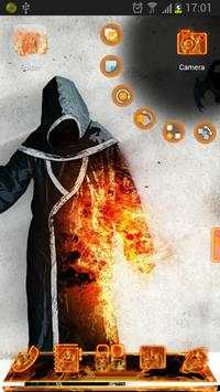Fire Next Launcher 3D Theme screenshot 3