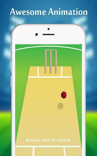 Cricket  Lock Theme 2 تصوير الشاشة