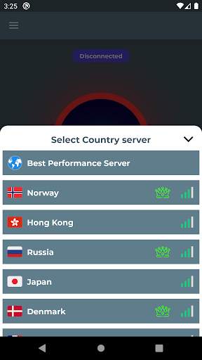 Rush VPN - Free, Fast, Unlimited - No Login VPN screenshot 3