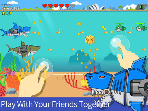 Robot Gun Shark Double Attack screenshot 5