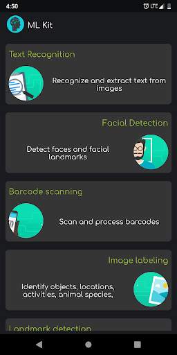 ML Kit screenshot 1