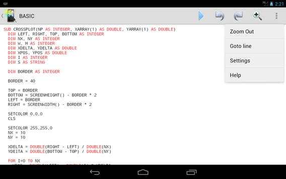 Mobile BASIC screenshot 12