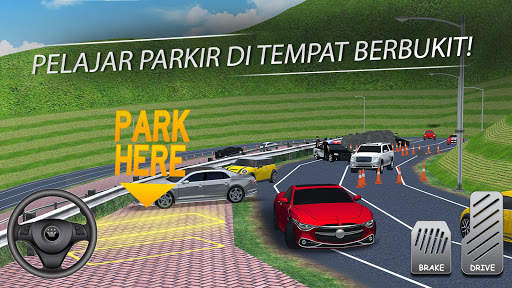 Tempat Letak Kereta Profesor: Simulator 3D Sekolah screenshot 3