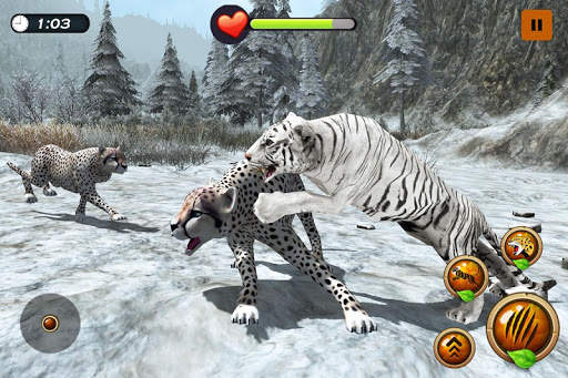 Arctic Tiger Simulator: Wild Family Survival screenshot 5