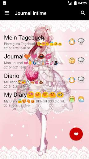 Journal intime screenshot 6
