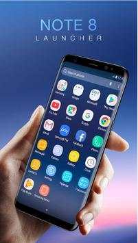 Note 8 Launcher – Galaxy Themes screenshot 1