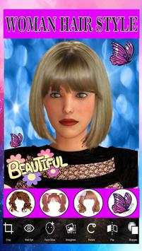 Woman Hair Style Filters for Snapchat 1 تصوير الشاشة