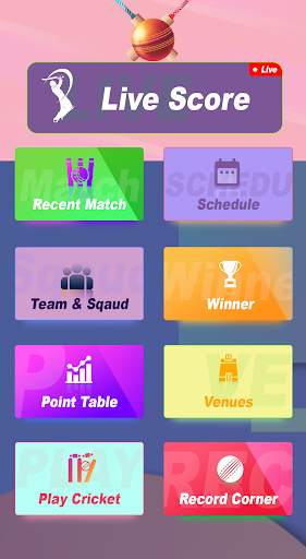 CricketScore - Cricket Magic Line screenshot 1