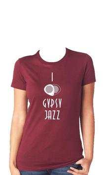 Woman T-shirt Photo Montage screenshot 4