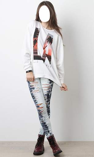 Girls Jeans Fashion Suit screenshot 12