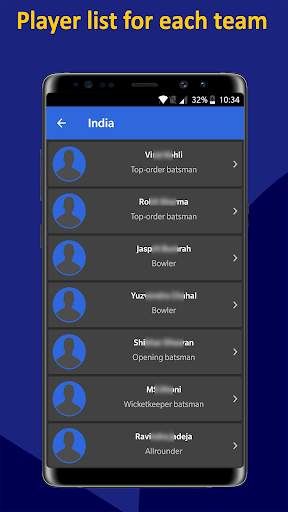 World Cup 2019 Schedule Time Table Live Score Team screenshot 7