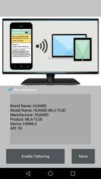 Enable Tethering screenshot 1