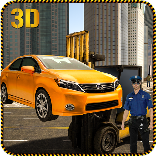 Police Fork Lifter Simulator icon
