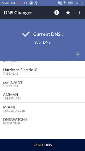 Dns Changer Free (no root 3G/WiFi) screenshot 3