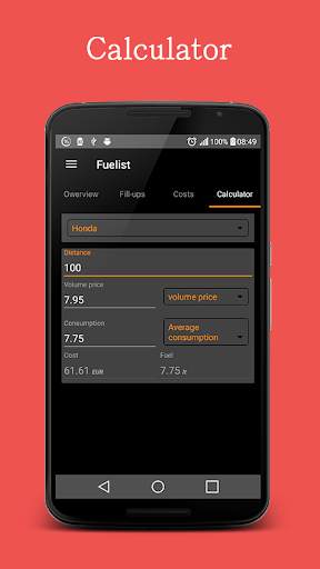 Yakıt tüketim hesapla & takip screenshot 8