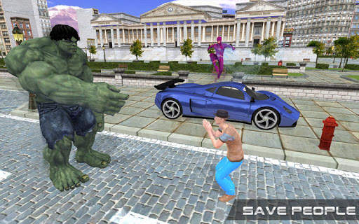 Real Speed Robot Hero: NY Crime City Battle screenshot 8