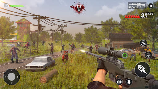 FPS Walking Zombie Shooter 3D screenshot 3