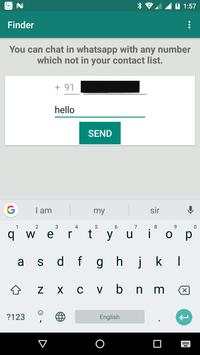 Finder - Find Any Number In Whatsapp Directly screenshot 3