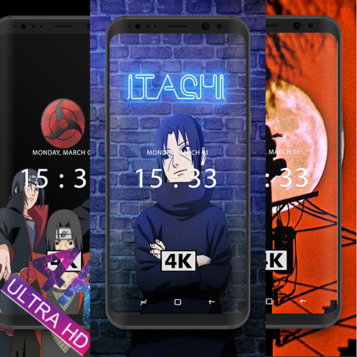 Uchiha Itachi Ninja Wallpaper HD 4K icon