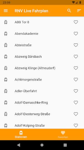 RNV Live Fahrplan screenshot 2