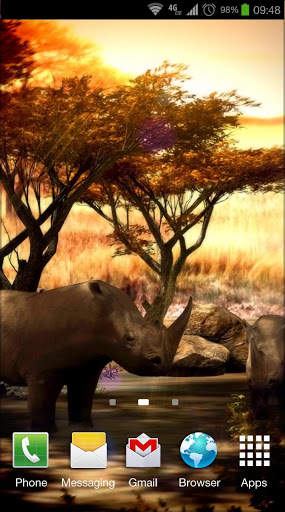 Africa 3D Free Live Wallpaper screenshot 1