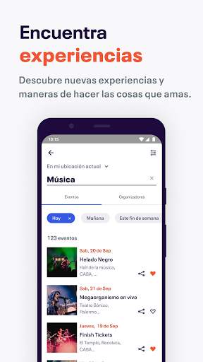 Eventbrite - Descubre eventos screenshot 2