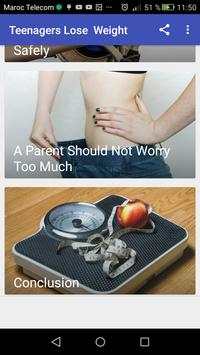 Lose Weight For Teenagers screenshot 4