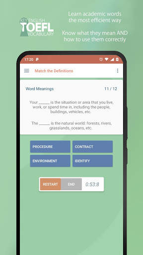 Key English | TOEFL Vocabulary screenshot 3