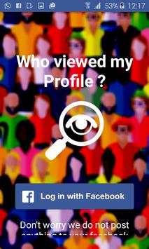 Profile Visitors Fbook screenshot 1