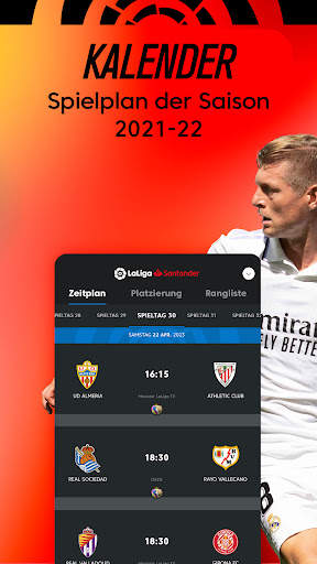 Offizielle La Liga Fußball App screenshot 2