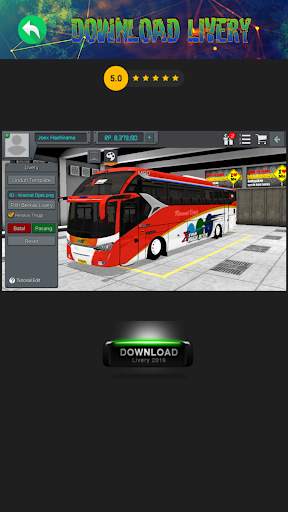 Mod Bussid SR2 xhd Tronton screenshot 7