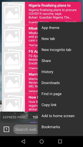 Speed Browser screenshot 4