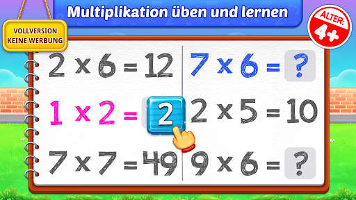 Mathe multiplikation spiele screenshot 1