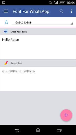 Fonts For WhatsApp - Stylish T screenshot 3