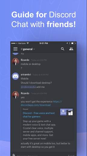 Guide for Discord Chat for Communities and Friends screenshot 2