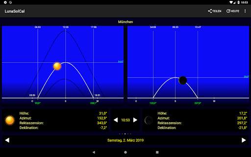 LunaSolCal Mobile screenshot 2